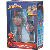 Spiderman 2-i-1 Walkie-talkie-klokke