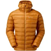 Montane Alpine 850 Lite Hoodie, dunjakke, herre, oransje