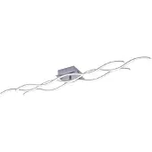 JUST LIGHT LED-taklampe Wave 3.000K 139,5x16cm stål