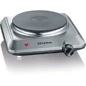 Severin KP 1092 - Elektrisk varmeplate - 1.5 kW - børstet rustfritt stål
