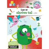 CSBOOKS Arbeidsbok - Lær å skrive Tall - - OneSize - Aktivitetsbok