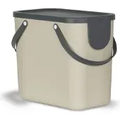 Rotho Albula Cappuccino Avfallsorteringsbeholder 25l