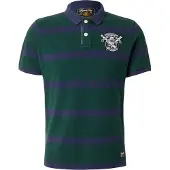 Superdry Crest Stripe Kortermet Poloskjorte