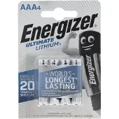 Energizer Battery Ultimate Lithium AAA (4-pack)