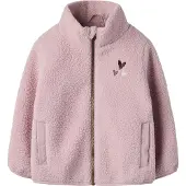 Name It Mini Fleecejakke - Teddy - NmfMall - Minnesmerke Lilac - - 3 år (98) - Fleecejakke