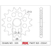 Rk 5041-2q 525 Fremre Tannhjul