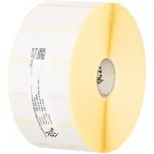 Zebra Z-Select 2000D - Papir - akrylisk adhesiv - belagt - perforert - sterkt hvitt - 101.6 x 101.6 mm 8400 etikett(er) (12 rull(er) x 700) merkelapper - for Orion GK Series GK420 G-Series GC420 G