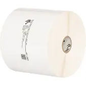 Zebra PolyO 3100T - Polyolefin - halvblank - permanet adhesiv - hvit - 101.6 x 76.2 mm merkelapper