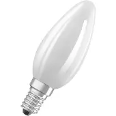 Osram LED-pære stearinlys matt E14 2,2W 4000K 470lm