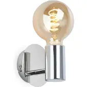 Briloner Vegglampe Kosol for bad, IP44, E27, krom