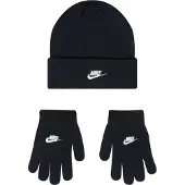 Nike Lue/Hansker - Strikk - Svart - - 8-16 år - Lue