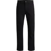 BOSS for man. 50534378 Regular fit trousers black (30/32), Casual, Cotton