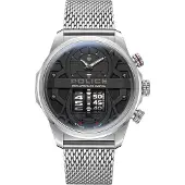 Police Rotorcrom Ss Mesh Rotor Klokke