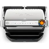 Tefal OptiGrill+ GC718D10 smartgrill, 6 programmer, beredskapsindikator, tykkelsesmåling, dryppbrett