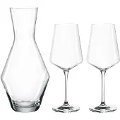 Leonardo Puccini, Gjennomsiktig, Glass, 2 stykker, Puccini, 290 mm