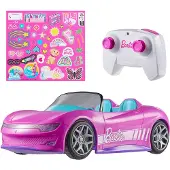 Mattel HOT WHEELS JBH05 radiostyrt bil, Barbie cabriolet