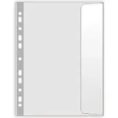 Herlitz Transparente dokumenthylser med klaff B4 110mic. 50 stk.