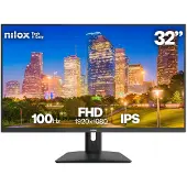 Nilox Ips 32´´ Fhd Ips Lcd 100hz Skjerm