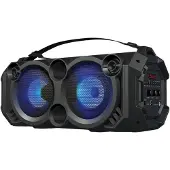 Rebeltec SoundBox 460 - Boombox-høyttaler - for bærbar bruk - trådløs - Bluetooth - Appstyrt - 40 watt - toveis
