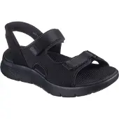 SKECHERS Go Walk Flex Sandal - Easy Entry, Fritidssko, Herre, Black
