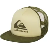 Quiksilver Classic Foam M&W Trucker Youth Kids Caps grønn