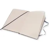 Moleskine Classic, Monokromatisk, Blå, 240 ark, 70 g/m², Linjerte ark, Innbundet (hardcover)