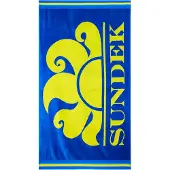 Sundek New Classic Jacquard Beach Logo Håndkle