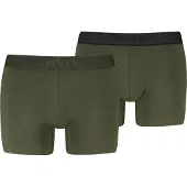 Levi's Undertøy Boksertruser 2-Pack Grønn ørkegrønn Størrelse