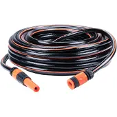 Black & Decker Vannslange med braketter 12mm x 25m - 5 deler