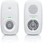 Motorola AM21, DECT-babytelefon, 300 m, Hvit, Batteri