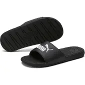 Puma Cool Cat 2.0 Sandals Youth, Shoes, Black/White, 38