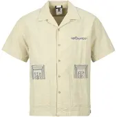 Element Seersucker Embroidery Skjorte