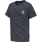 Hummel T-skjorte - hmlCooper - Black Iris - - 4 år (104) - T-skjorte