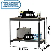 Simon Rack Simonwork (bancos De Trabajo) Bt0 Arbeidsbenk 842x1210x610 Mm