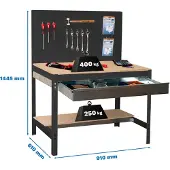 Simon Rack Simonwork (bancos De Trabajo) Bt2 Box Metallhylle 1445x910x610 Mm