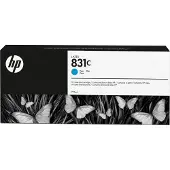HP 831C Blekkpatron cyan latex, 775 ml