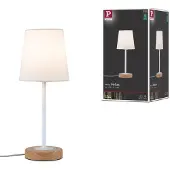 Paulmann Tekstilbordlampen Stellan i naturlig design