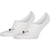 Puma Fotball - 2-pack - Hvit - - 35/38 - Sokker