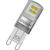 Osram LED-stiftpære G9 1,9W 2,700K klar 3 enheter