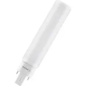 Osram DULUX D - LED-lyspære - form: tubulær - mattslipt finish - G24d-3 - 10 W (ekvivalent 26 W) - klasse E - kjølilg hvitt lys - 4000 K