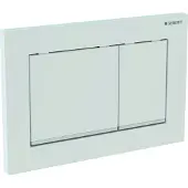 Geberit omega30 dobb. skyl, matkrom/blankkrom