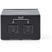 Nedis Toslink-splitter 1-inn 2-ut Metall