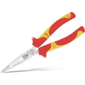 Nws Serie 49 Vde-godkjent Halvrund Tang Med Buet Kjeft 250 Mm