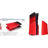 PS Console Cover (Slim) Techno Red