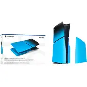 PS Console Cover (Slim) Rhythm Blue