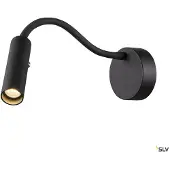 SLV Karpo Goose LED-vegglampe, dimbar, svart