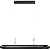 Steinhauer LED-hengelampe Mykty, svart, lengde 120 cm, metall, 2 lyskilder.