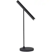Pure LED-bordlampe Tutua, sensordimmer, svart