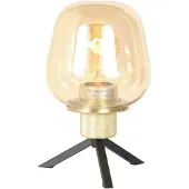 Steinhauer Reflexion bordlampe, Ø 14 cm, messingfarget, glass