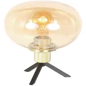 Steinhauer Reflexion bordlampe, Ø 22 cm, messingfarget, glass